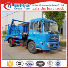 dongfeng kingrun garbage truck swing arm container